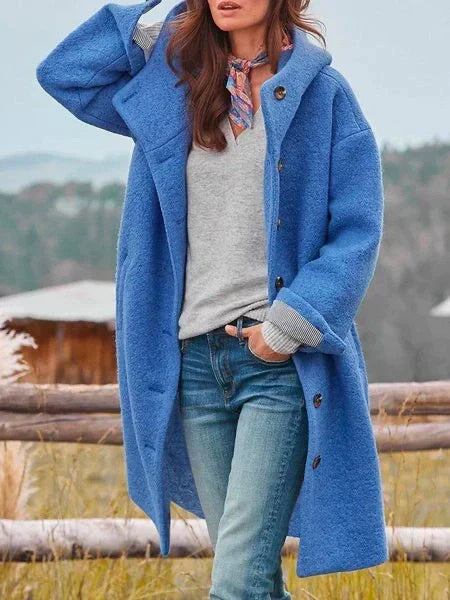 Verana Jacket | Midi-Jacke mit Knöpfen und elegantem, schmeichelhaftem Schnitt