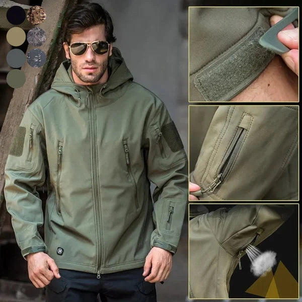 Wind- und wasserdichte Militärjacke - Orman