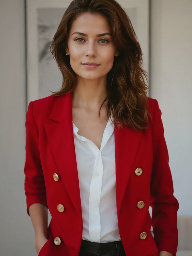 Bequemer Luxusblazer