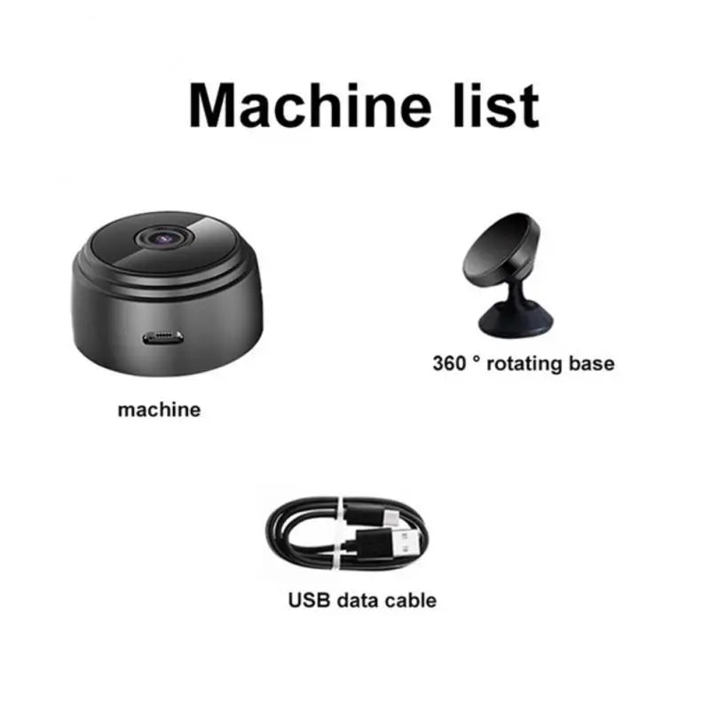Devako 1080p magnetische wifi mini kamera