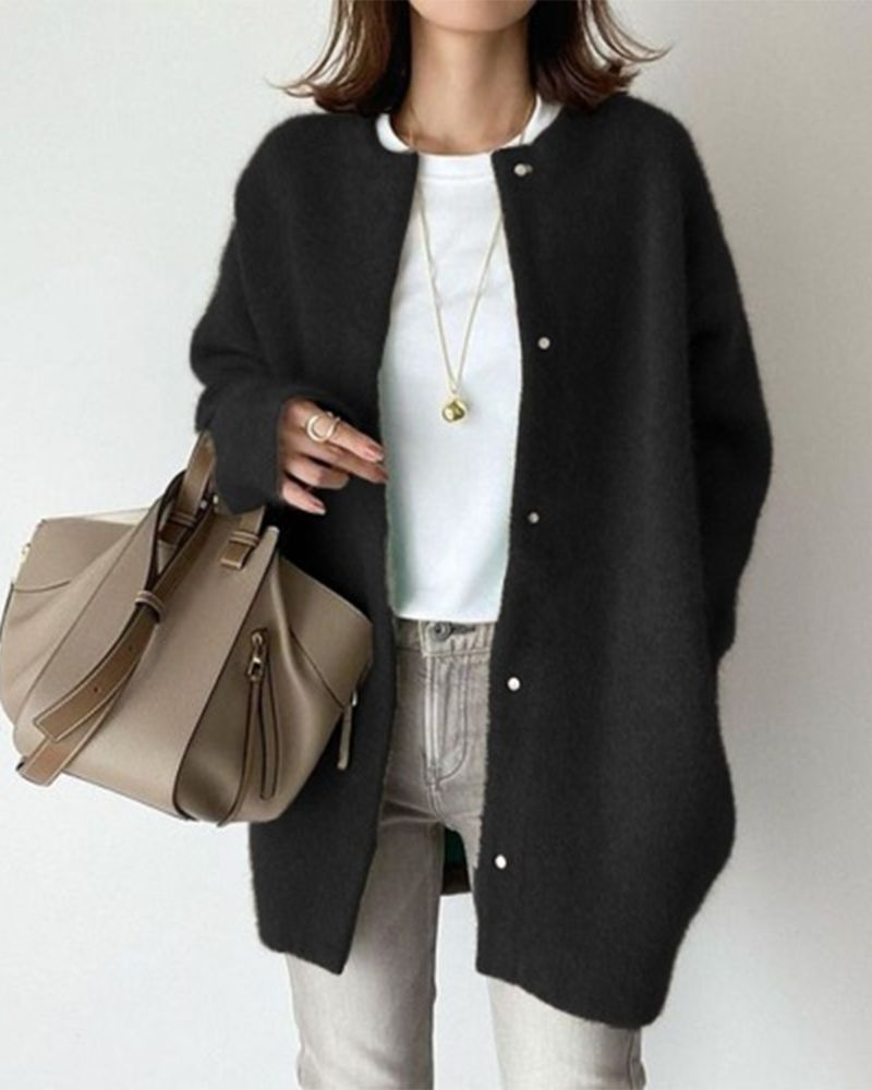 Valentina | Oversized cardigan til et afslappet og stilfuldt look