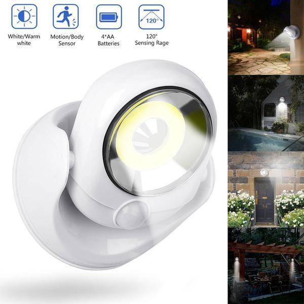 LED-Lampe - Action-Motion - Ultra-hell mit Bewegungssensor