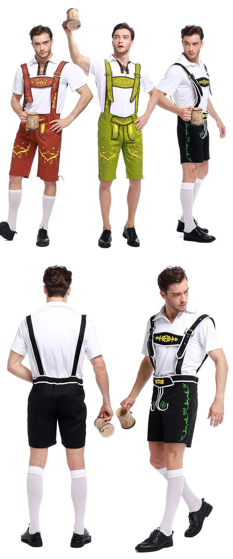 Devako Nolo - Einzigartige Tracht für Männer mit Schürze und Bluse