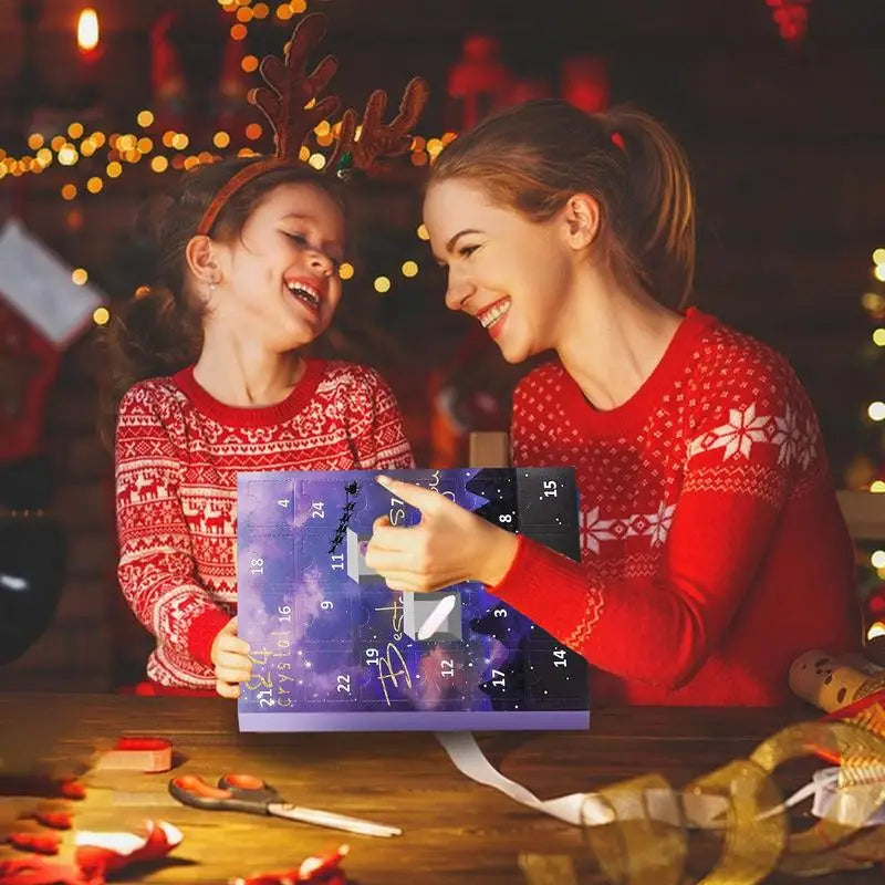 Aurelia – Calendario dell'Avvento 2025 con 24 cristalli naturali