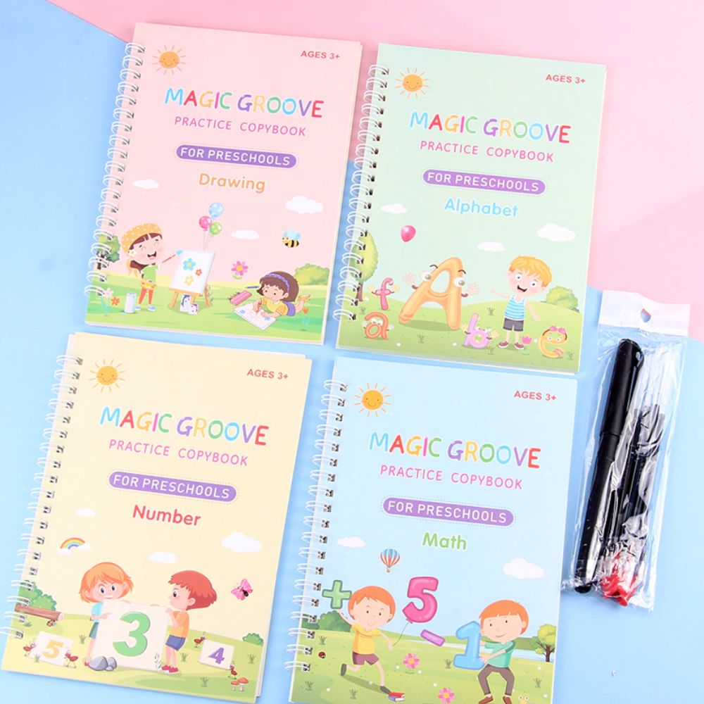 Schreibheft für Kinder - Creative Scribbles