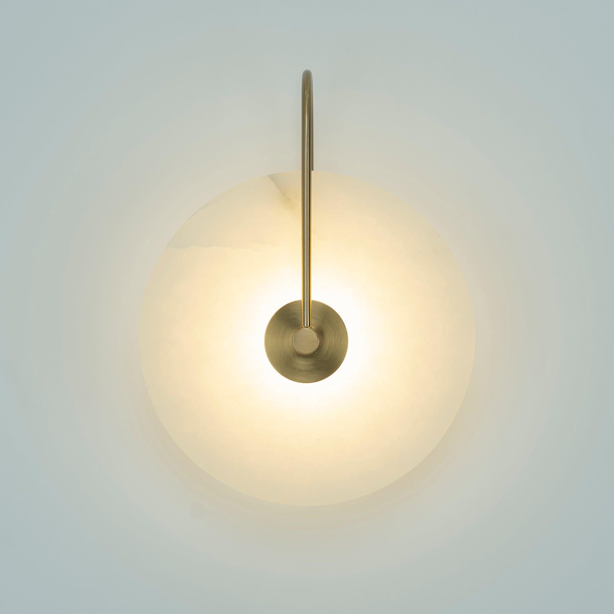 LED-Wandleuchte Alabaster - Zeitlose Eleganz für Ihre Wand