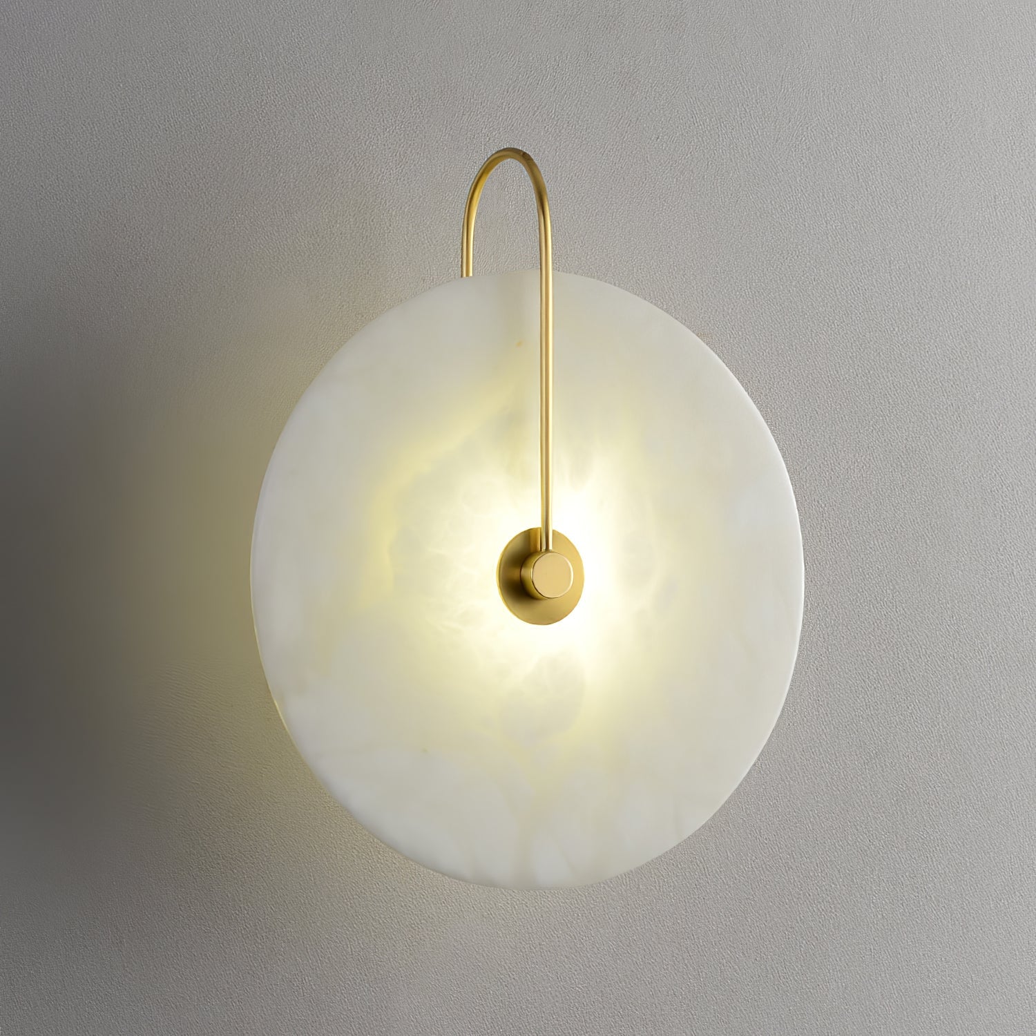 LED-Wandleuchte Alabaster - Zeitlose Eleganz für Ihre Wand