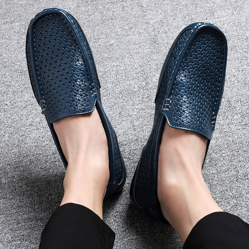 Alexander - Elegante & Atmungsaktive Loafers Aus Leder