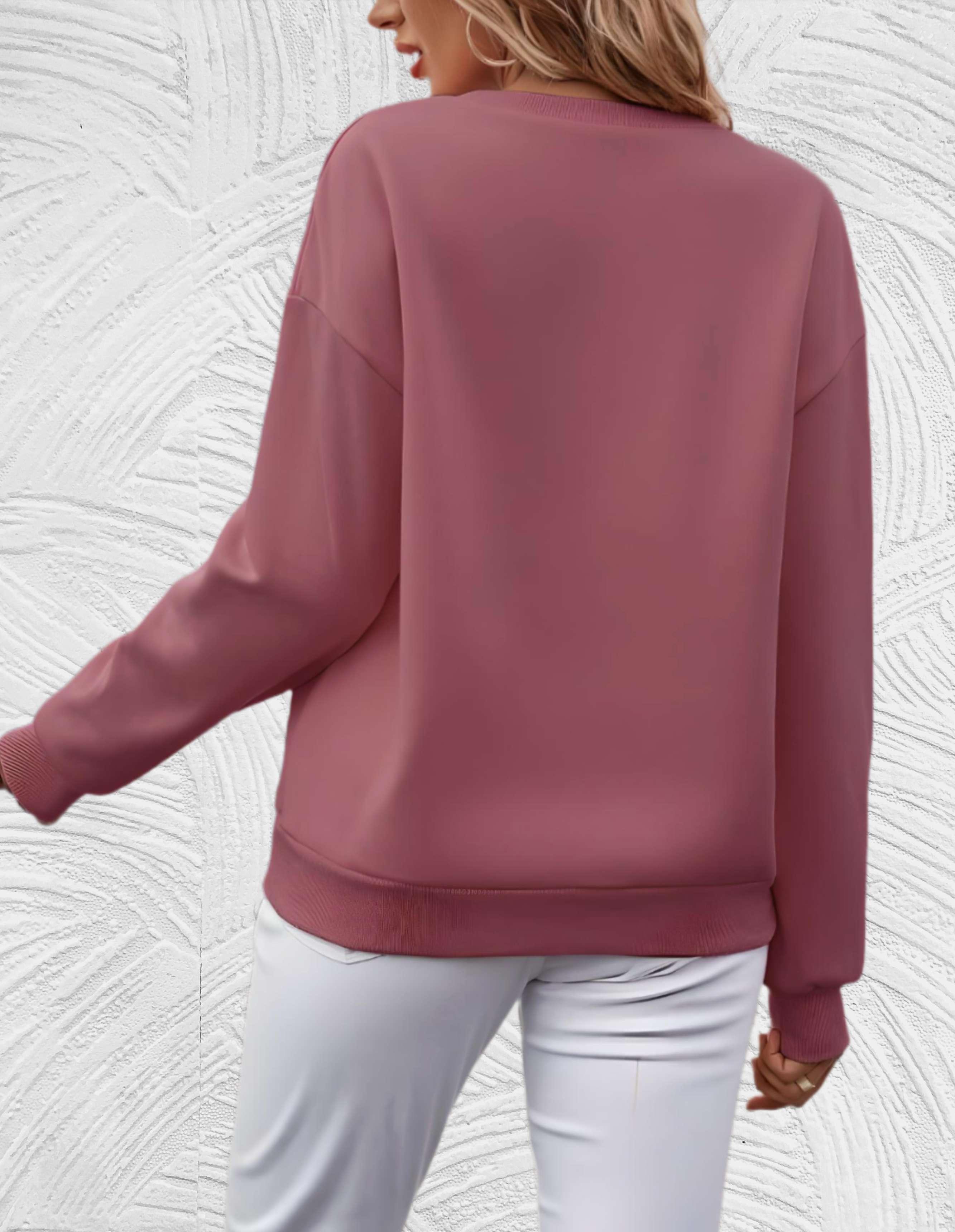 Helmine – "Share your Light“-Sweatshirt in Übergröße mit Rundhalsausschnitt