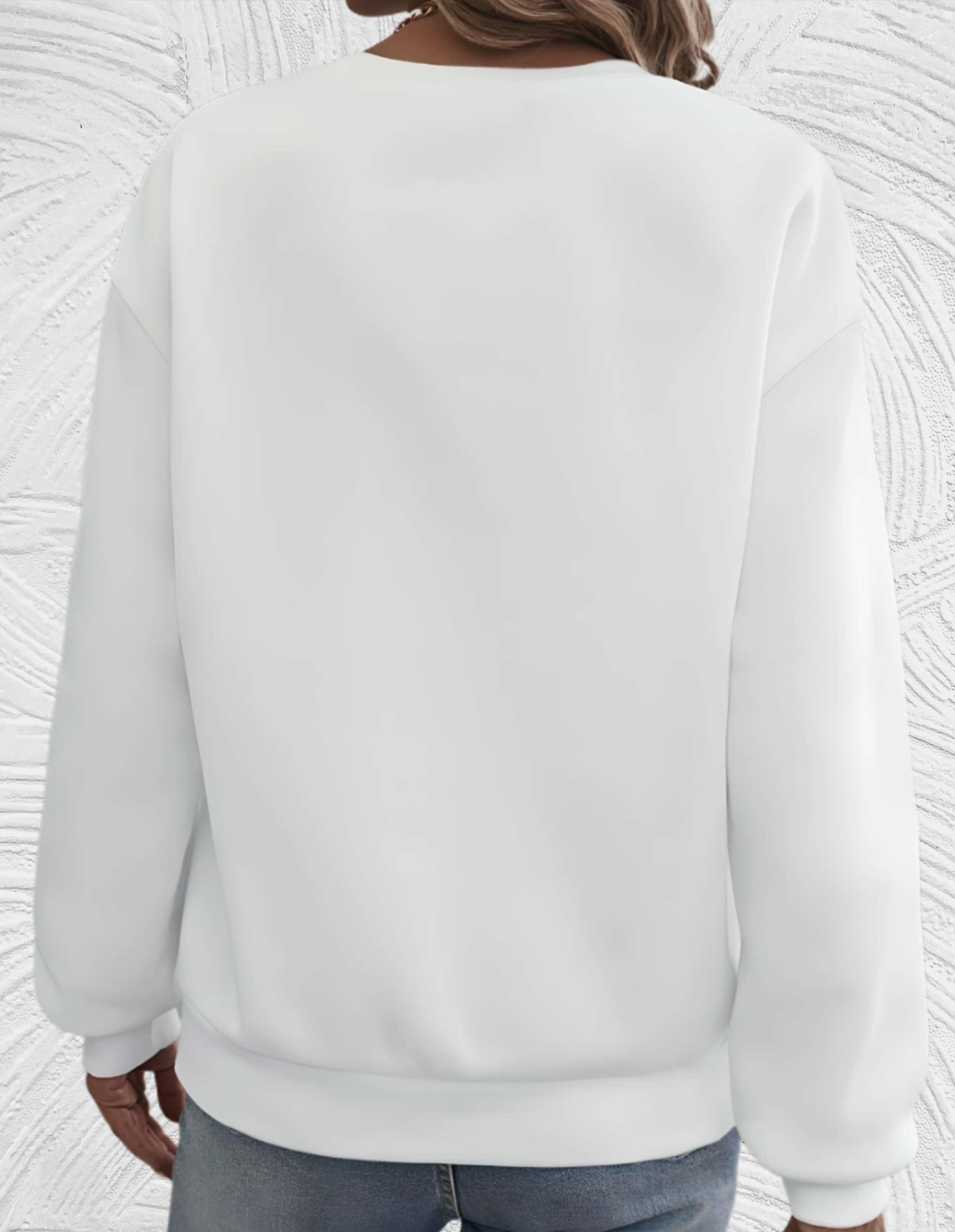 Helmine – "Share your Light“-Sweatshirt in Übergröße mit Rundhalsausschnitt