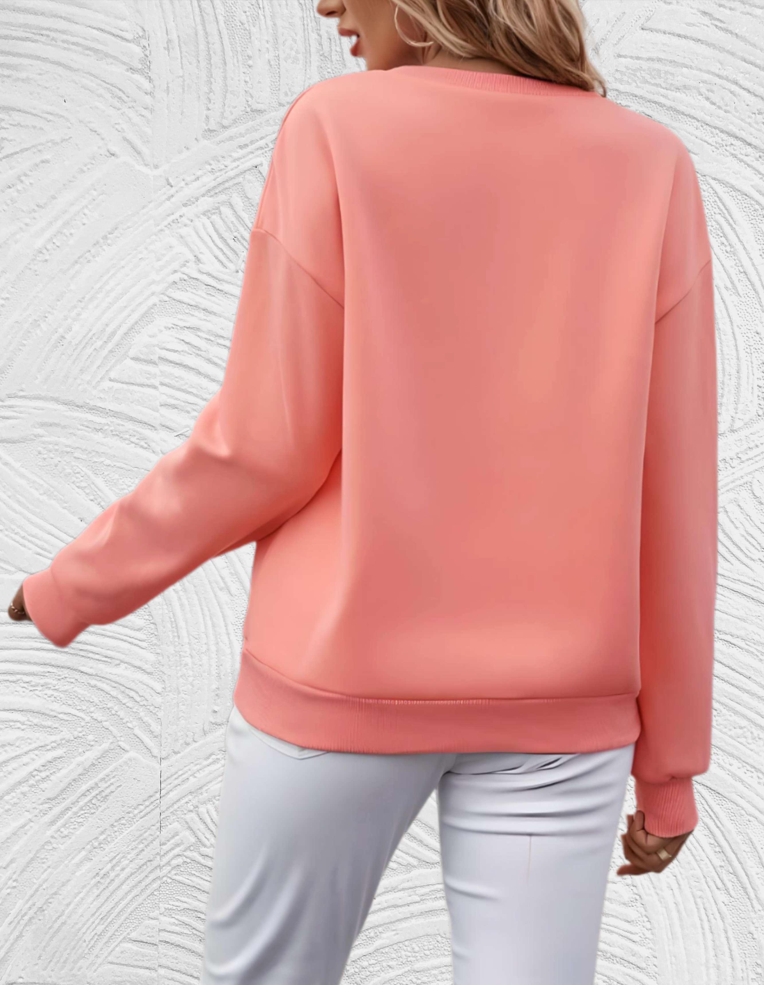 Helmine – "Share your Light“-Sweatshirt in Übergröße mit Rundhalsausschnitt