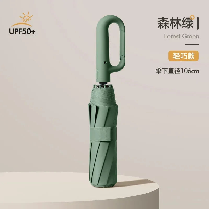 Parapluie automatique avec protection UV pour hommes et femmes, stable et portable, 105 cm / 125 cm