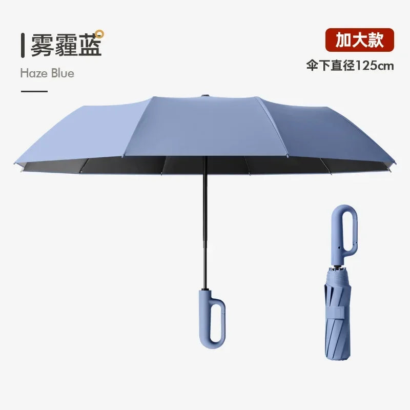 Parapluie automatique avec protection UV pour hommes et femmes, stable et portable, 105 cm / 125 cm