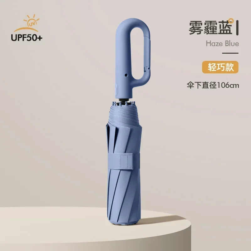 Parapluie automatique avec protection UV pour hommes et femmes, stable et portable, 105 cm / 125 cm