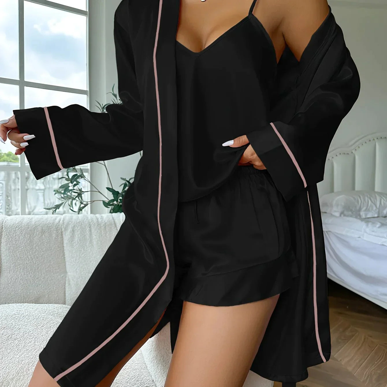 Barbara - 3-teiliges Pyjama-Set