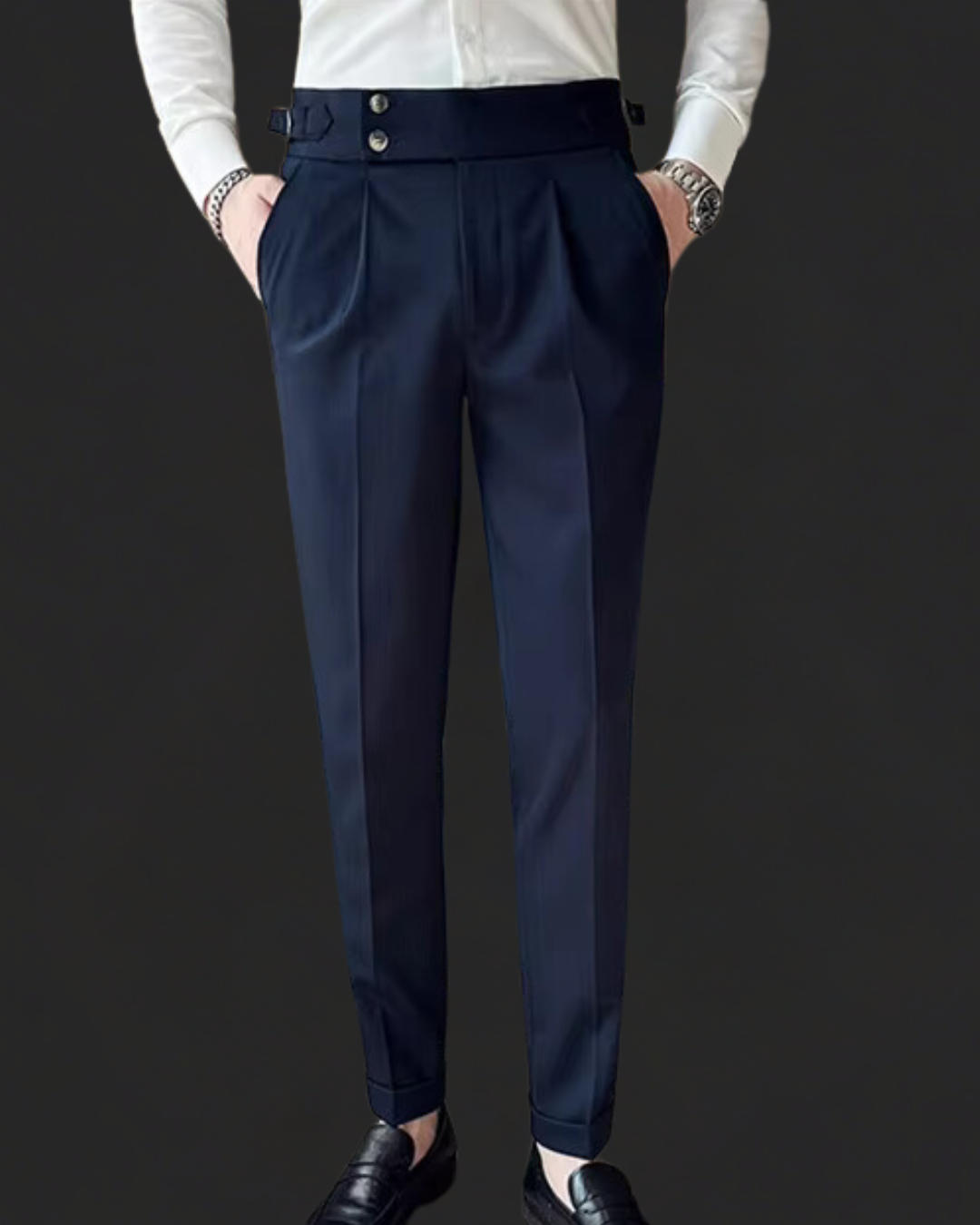Pantaloni regolabili Olivier | Vestibilità slim e design versatile