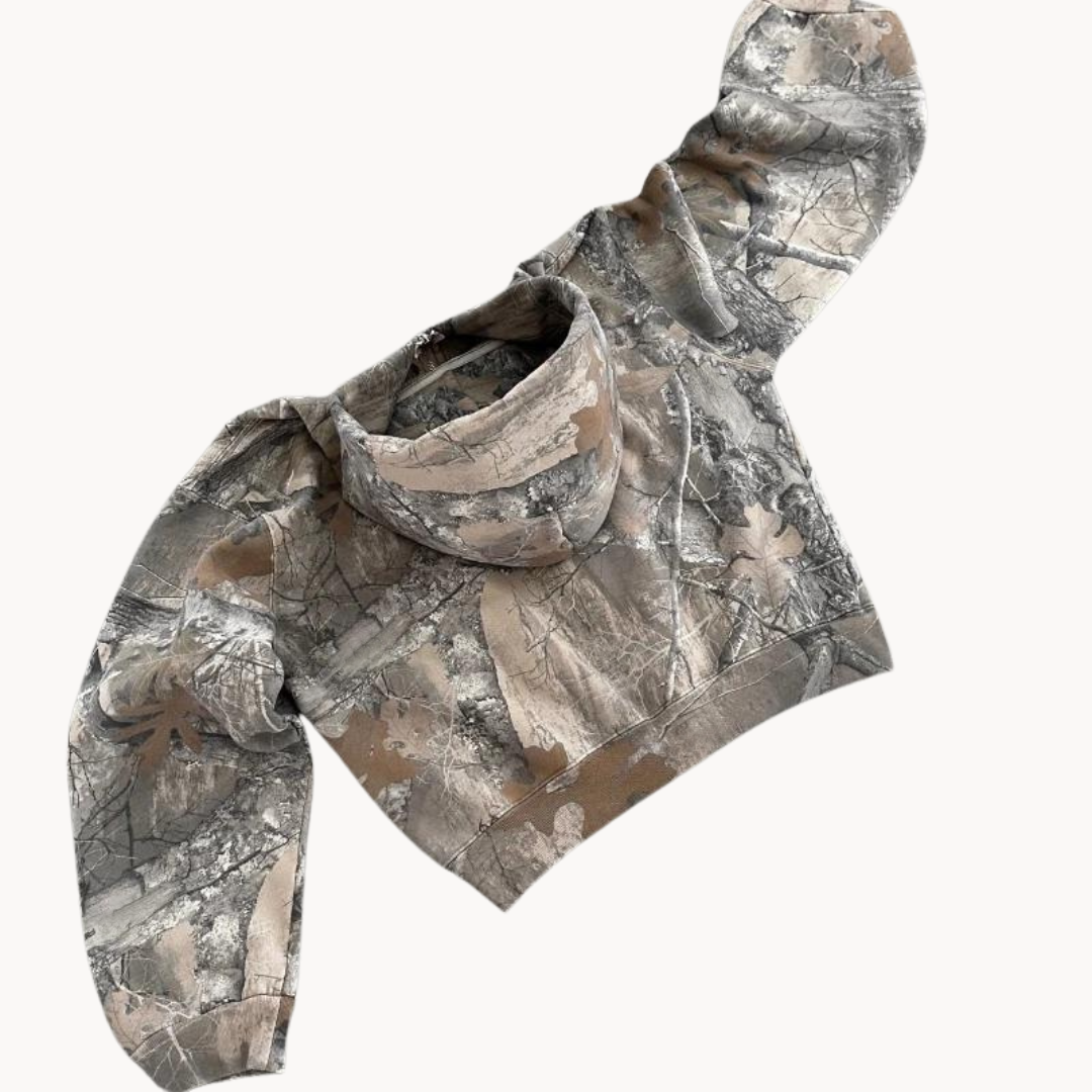 Gemütlicher Camo Hoodie | Komfort in Übergröße und stylischer Camo-Look