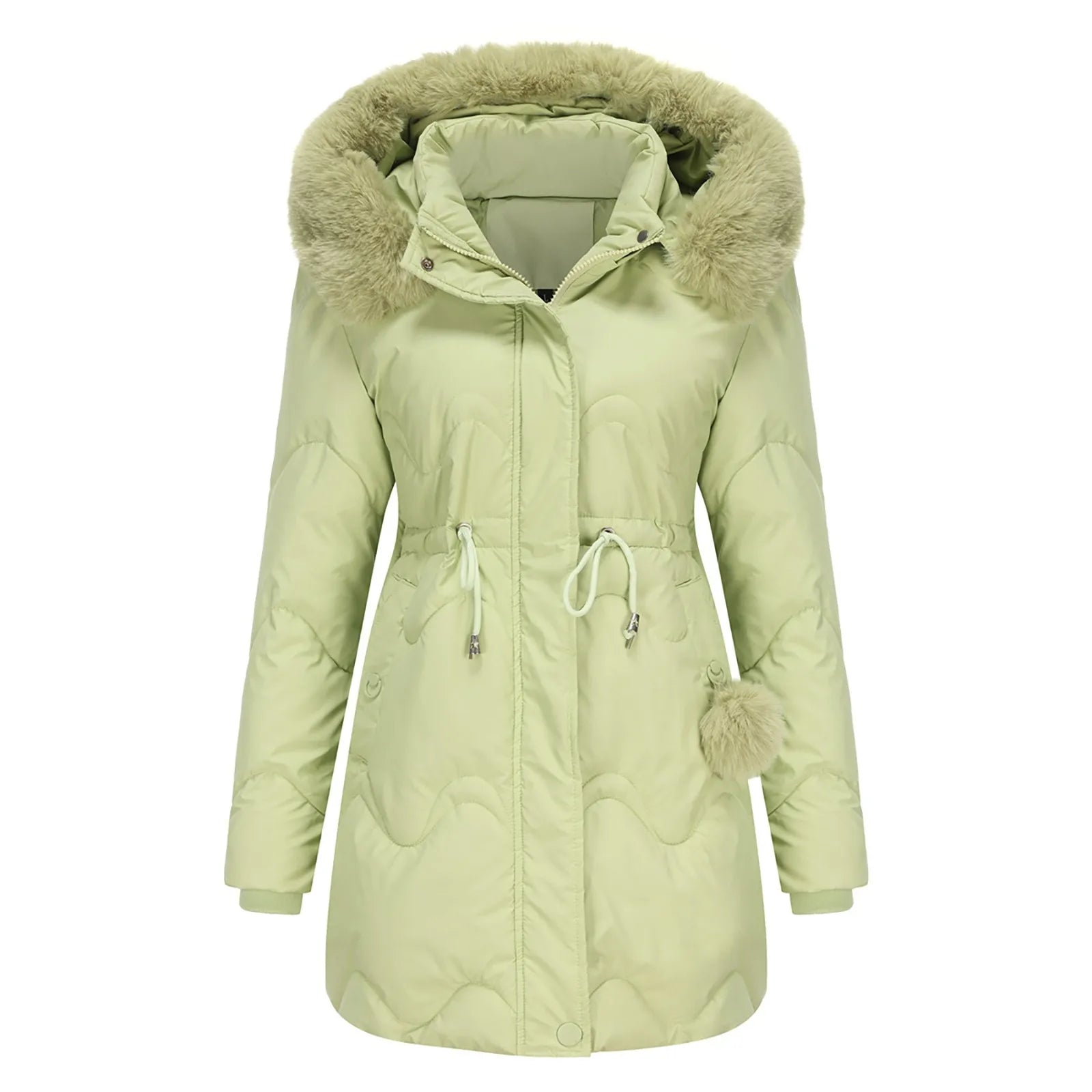 Zavando | Veste d'hiver rembourrée avec col doux pour un confort ultime