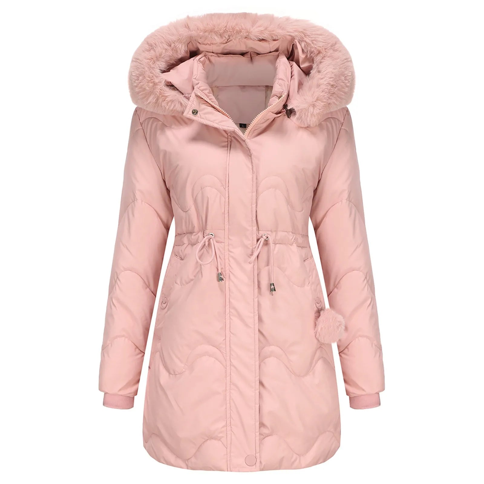 Zavando | Veste d'hiver rembourrée avec col doux pour un confort ultime