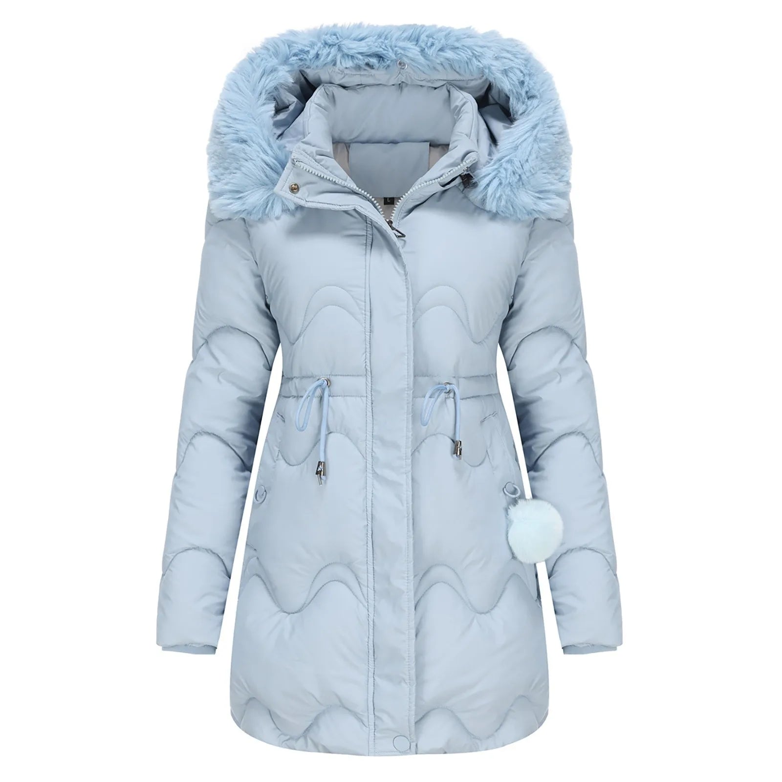 Zavando | Veste d'hiver rembourrée avec col doux pour un confort ultime