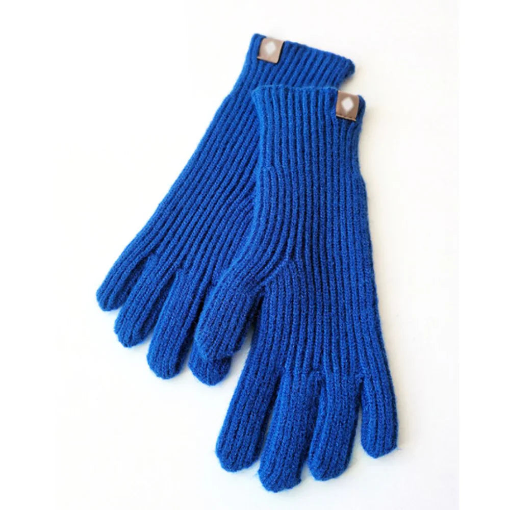 Lässige gestrickte Damenhandschuhe - Elara
