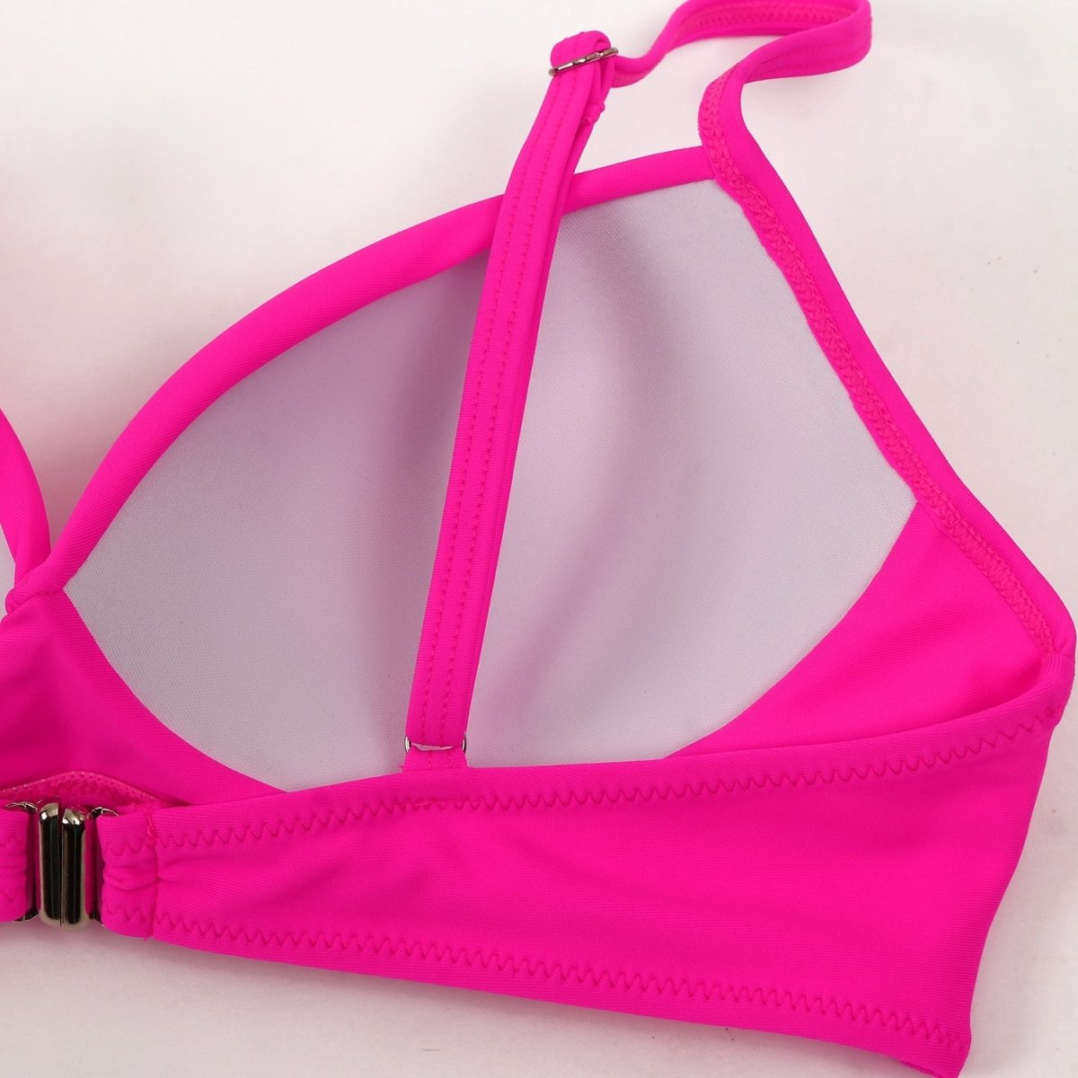 Damen Bikini Set mit Wickeloptik & High Waist – Stilvoll & bequem