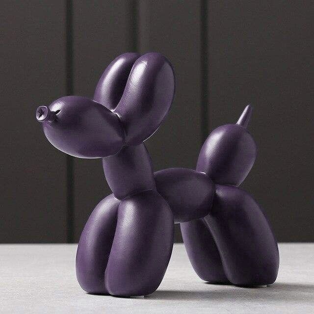 Artilume – Ballonhund Skulptur Kunstharz 20cm – Moderne boligdekoration