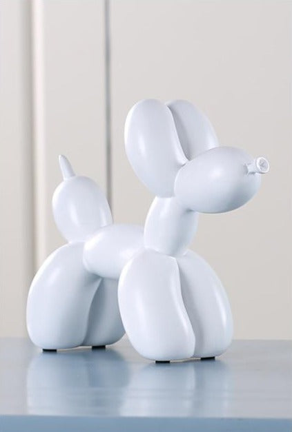 Artilume – Ballonhund Skulptur Kunstharz 20cm – Moderne boligdekoration