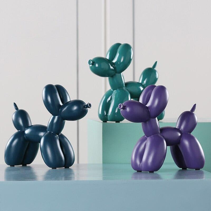 Artilume – Ballonhund Skulptur Kunstharz 20cm – Moderne boligdekoration