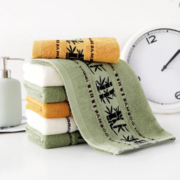 Bambure Handtuchset – Weiche & Saugstarke Bambusfaser Handtücher, Umweltfreundlich & Schnell Trocknend