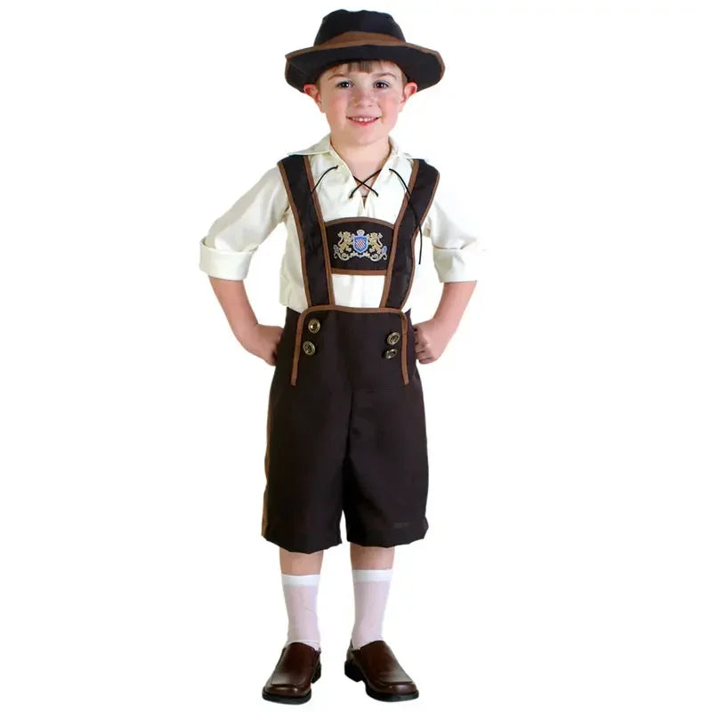BavariaKids – Kinder Oktoberfest Kostüm – Authentischer Trachtenlook