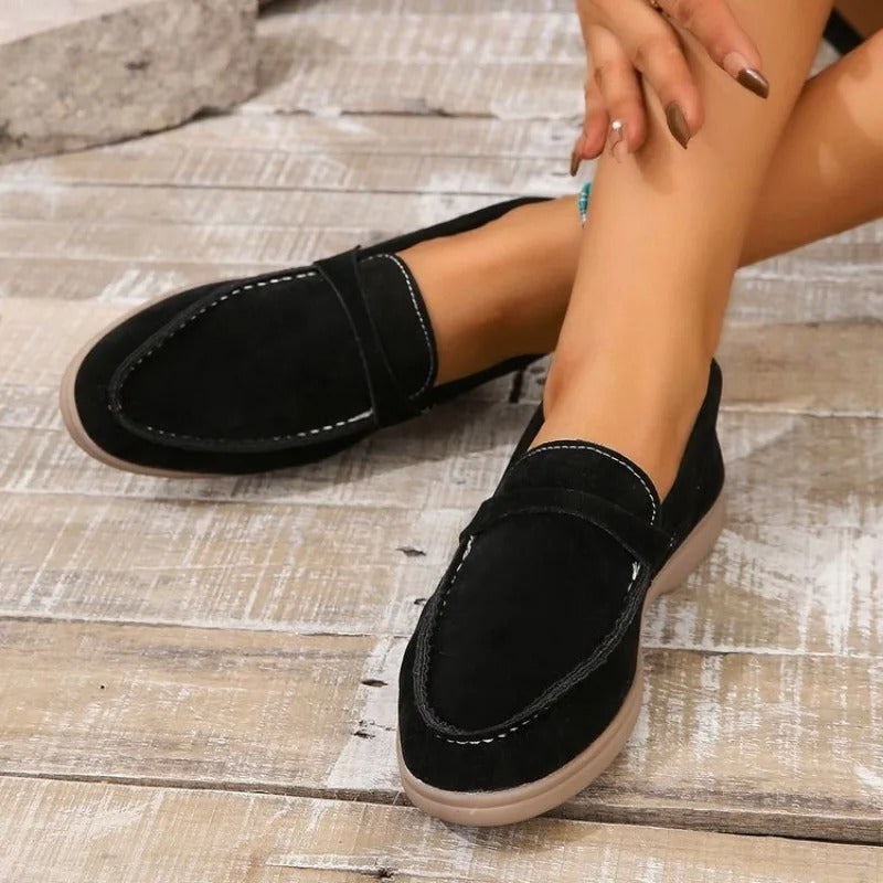 Beatrice – Damen Loafers mit gepolsterter Sohle & elegantem Schlupfdesign