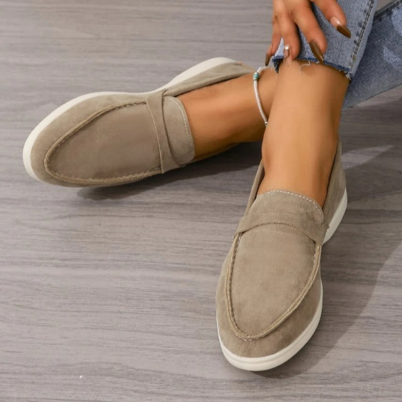 Beatrice – Damen Loafers mit gepolsterter Sohle & elegantem Schlupfdesign
