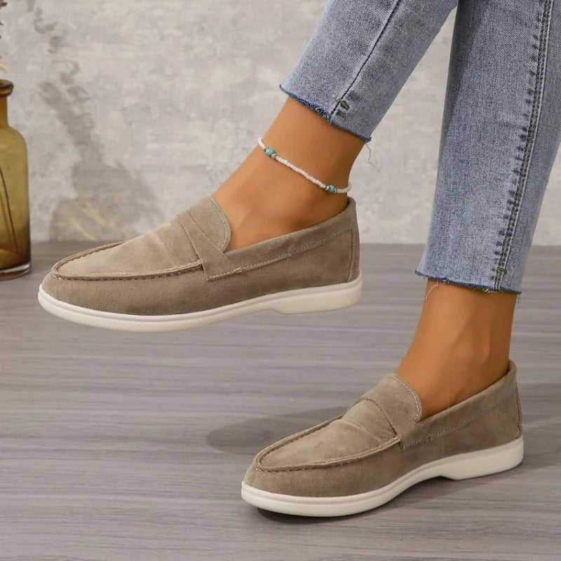 Beatrice – Damen Loafers mit gepolsterter Sohle & elegantem Schlupfdesign