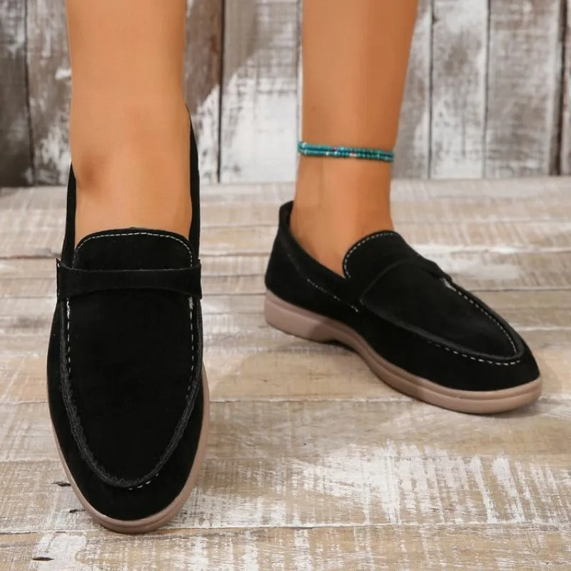 Beatrice – Damen Loafers mit gepolsterter Sohle & elegantem Schlupfdesign