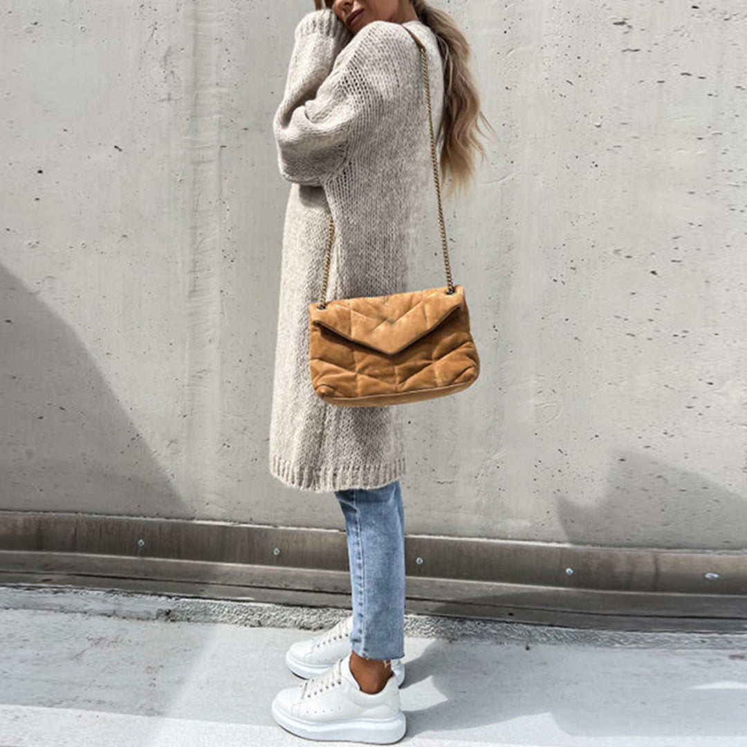 Klassische Strickjacke für Frauen - Hollian