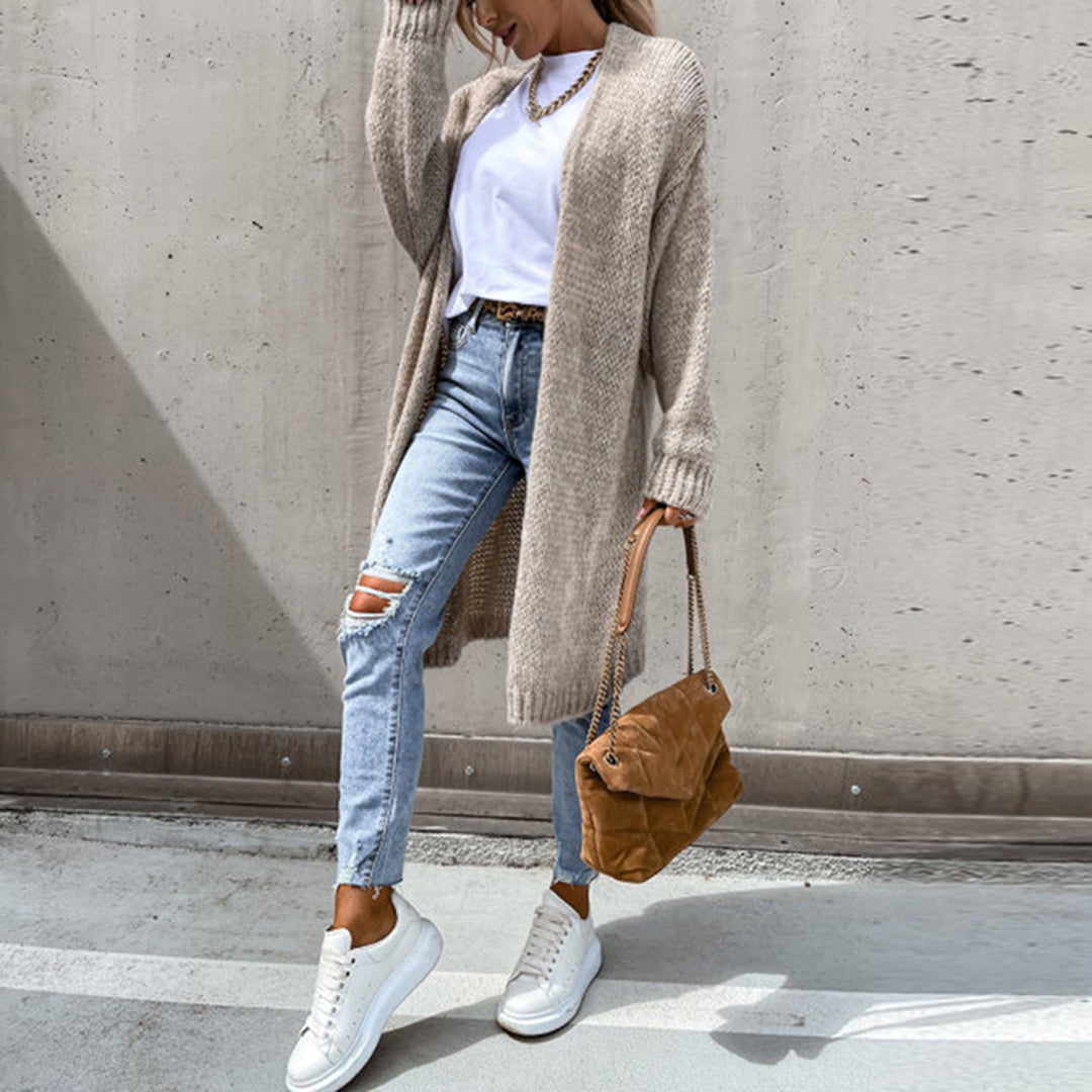 Klassische Strickjacke für Frauen - Hollian