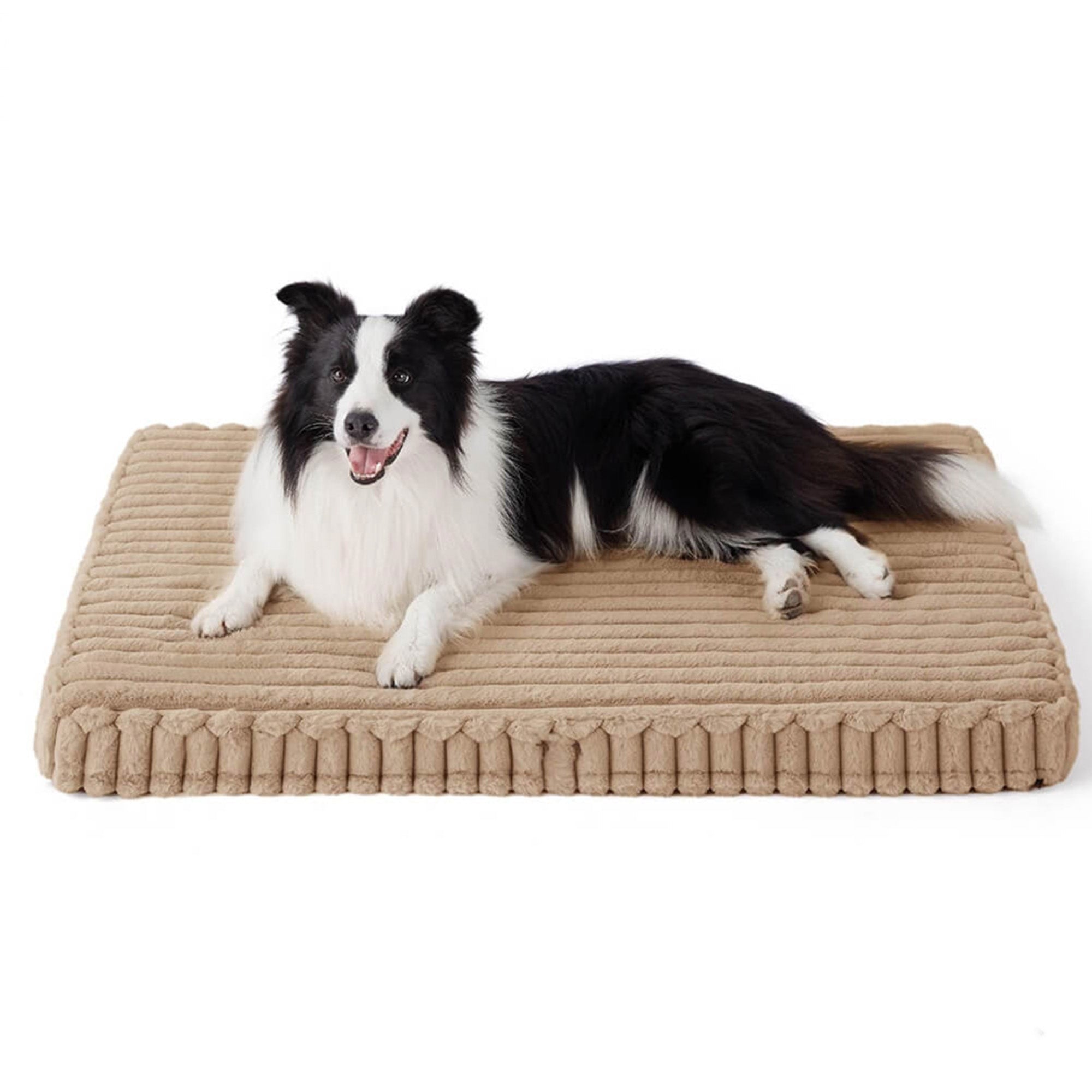 Betten & Schlafzubehör Weiches orthopädisches Hundebett waschbar aus Kaninchenfell