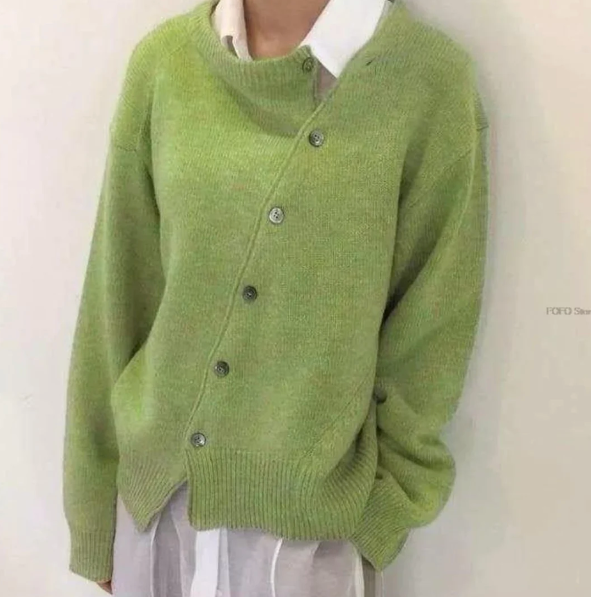 Luxuriöser weicher Kaschmir-Cardigan - Diya