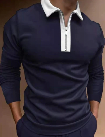 Devako Duane – Das elegante und einzigartige Langarm-Poloshirt