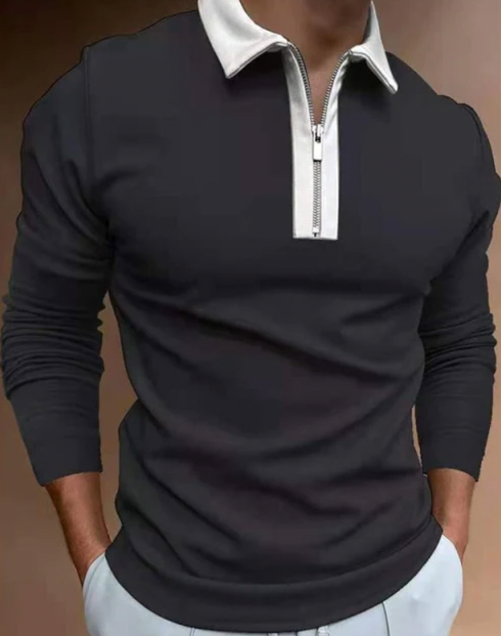 Devako Duane – Das elegante und einzigartige Langarm-Poloshirt