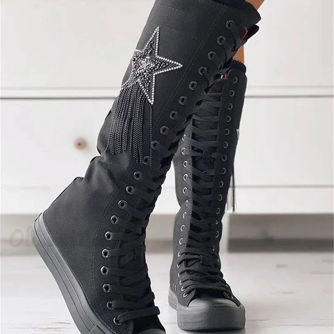 Schnürschuhe mit Quasten - Lennon