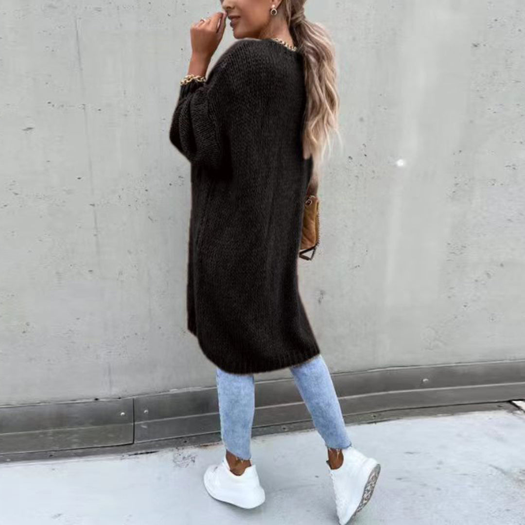 Klassische Strickjacke für Frauen - Hollian