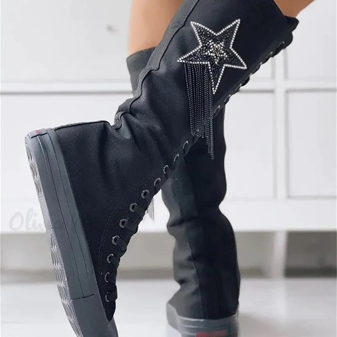 Schnürschuhe mit Quasten - Lennon