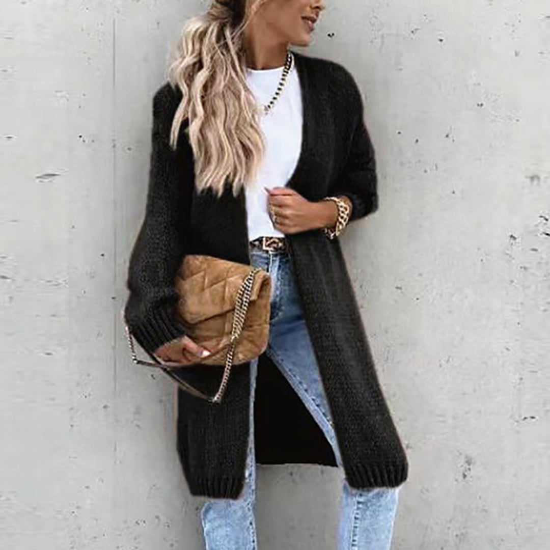 Klassische Strickjacke für Frauen - Hollian