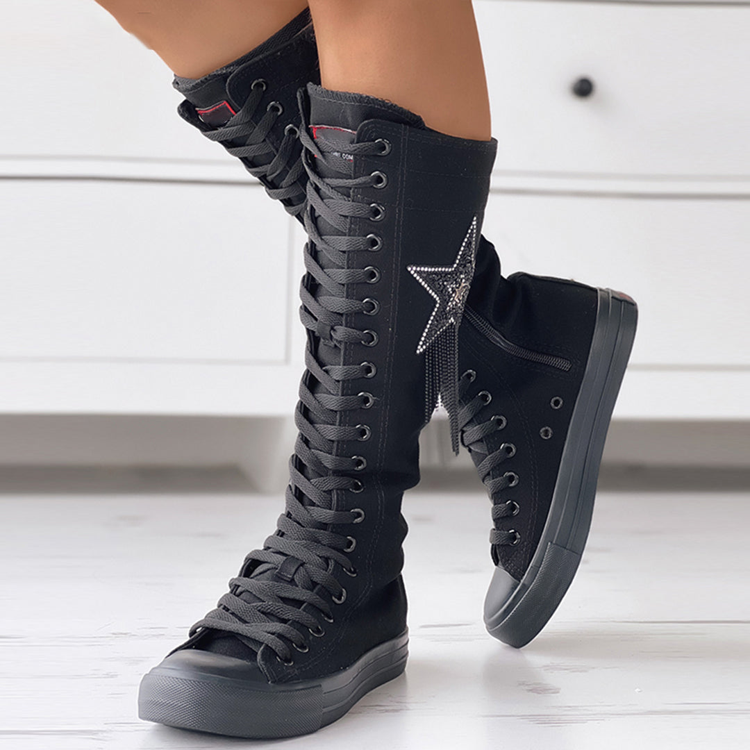 Schnürschuhe mit Quasten - Lennon