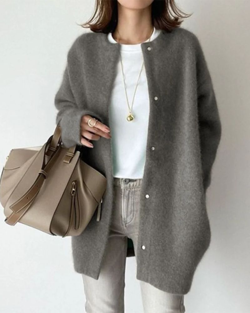 Valentina | Oversized cardigan til et afslappet og stilfuldt look