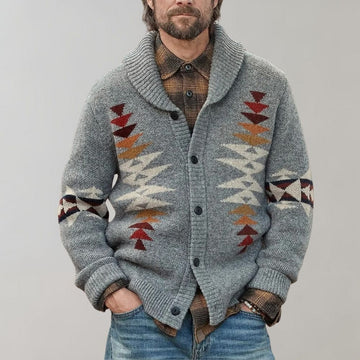 Trendige Strickjacke für Männer