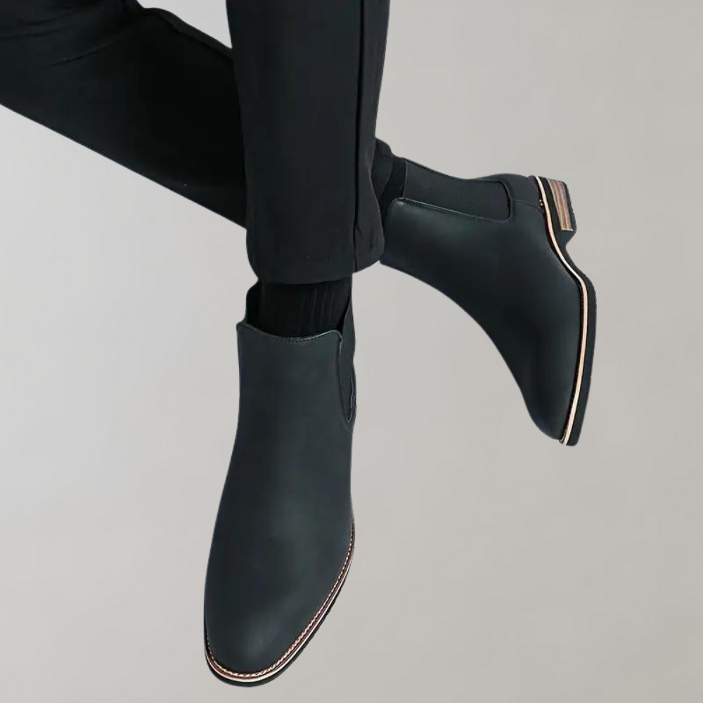 Hochhackige Chelsea-Stiefel für Männer