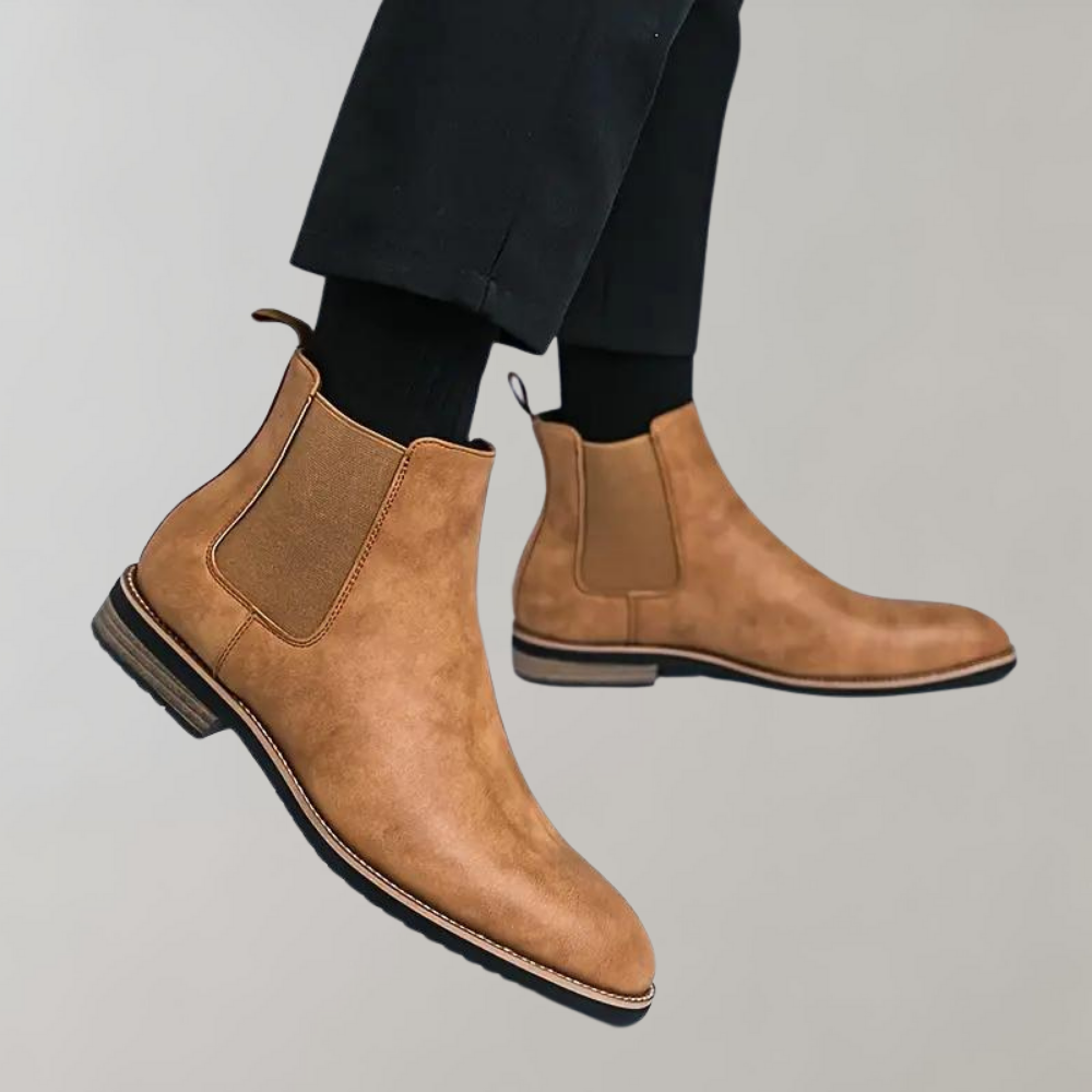 Hochhackige Chelsea-Stiefel für Männer
